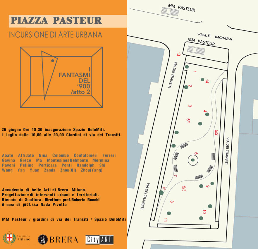 Piazza Pasteur. Incursione di arte urbana